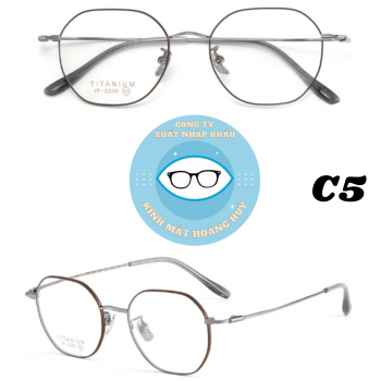 Gọng kính kim loại mã 6209